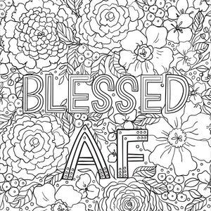 Inner Fucking Peace Coloring Book