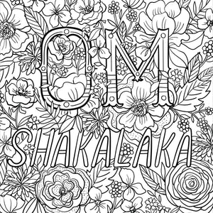 Inner Fucking Peace Coloring Book