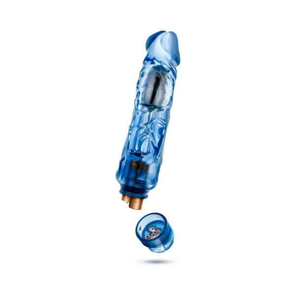 Wild Ride Realistic 9 in. Vibrating Dildo Blue