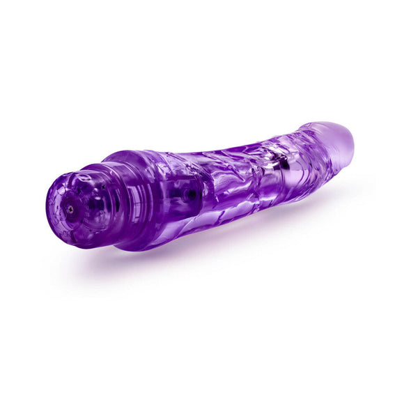 Mambo Vibe Realistic 9 in. Vibrating Dildo Purple