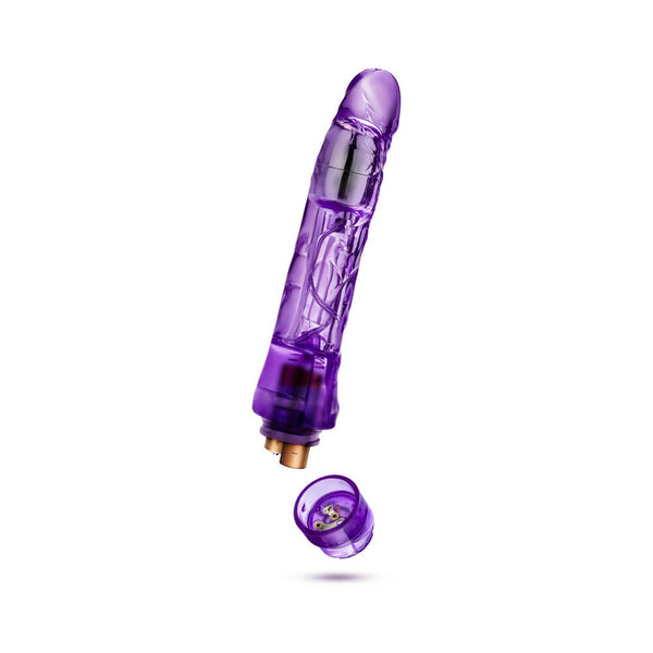 Mambo Vibe Realistic 9 in. Vibrating Dildo Purple