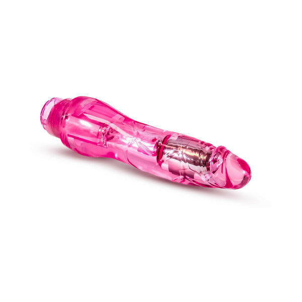 Fantasy Vibe Realistic 8.5 in. Vibrating Dildo Pink