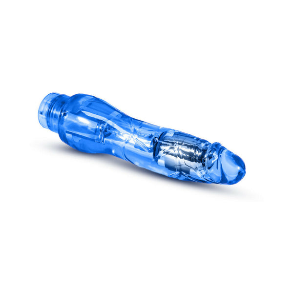 Fantasy Vibe Realistic 8.5 in. Vibrating Dildo Blue