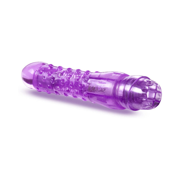 Bump n'' Grind Textured Slimline Vibrator Purple