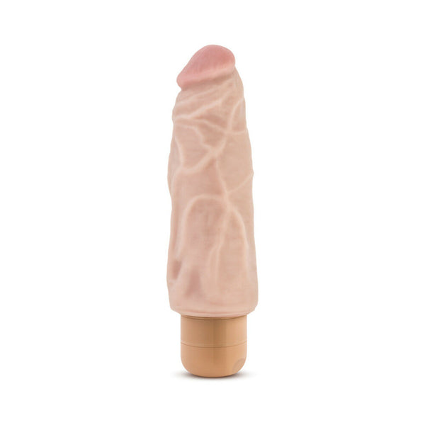 Vibe 9 Realistic 7.5 in. Vibrating Dildo Beige