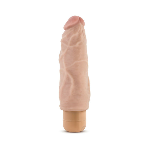 Vibe 9 Realistic 7.5 in. Vibrating Dildo Beige