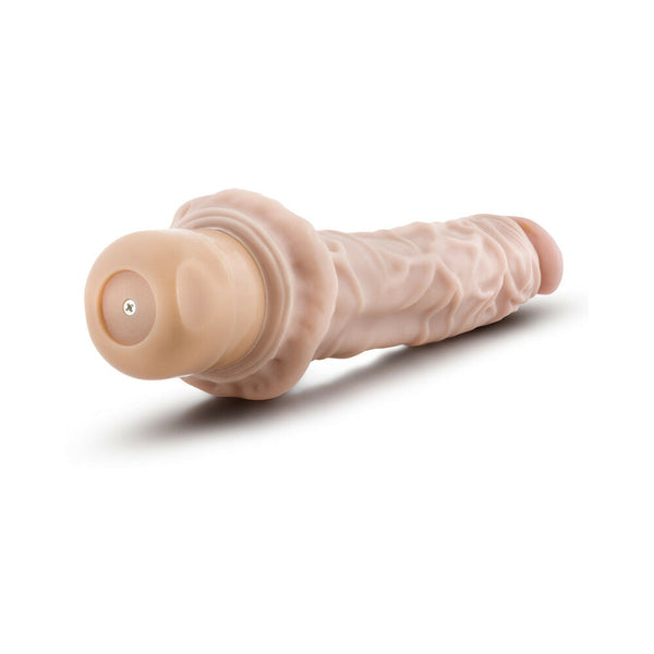 Vibe 8 Realistic 9.75 in. Vibrating Dildo Beige