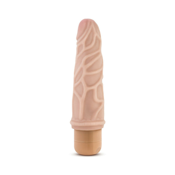 Vibe 3 Realistic 7.25 in. Vibrating Dildo Beige