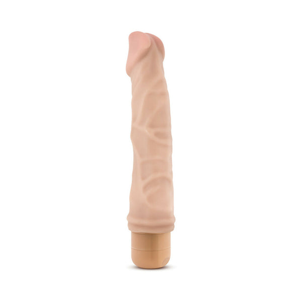 Vibe 6 Realistic 8.75 in. Vibrating Dildo Beige