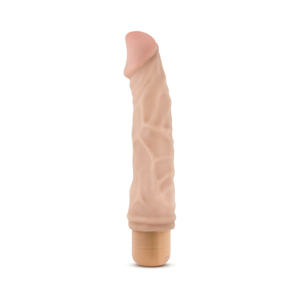 Vibe 6 Realistic 8.75 in. Vibrating Dildo Beige