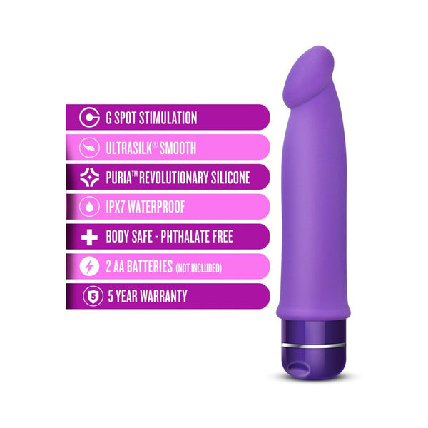 Purity Silicone Vibrator Purple