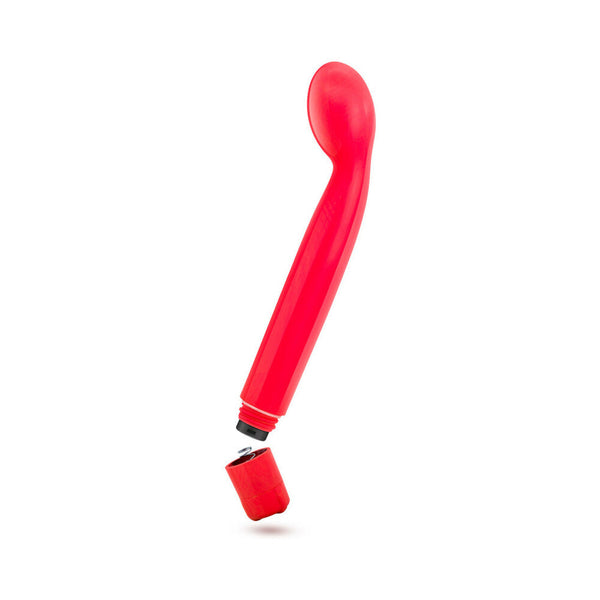 G Slim Multispeed Slimline G-Spot Vibrator Red