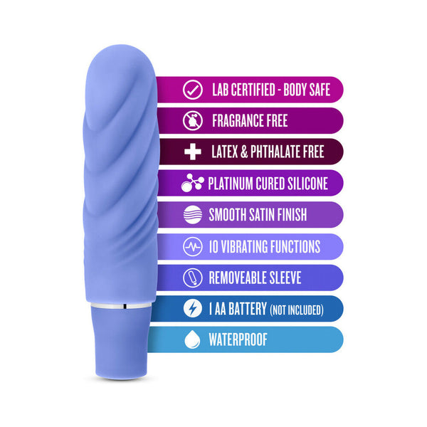 Nimbus Mini Silicone Vibrator Periwinkle
