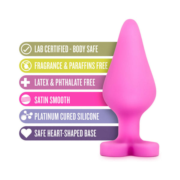 Naughty Candy Hearts ''Be Mine'' Anal Plug Pink