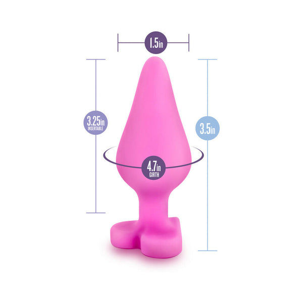 Naughty Candy Hearts ''Be Mine'' Anal Plug Pink