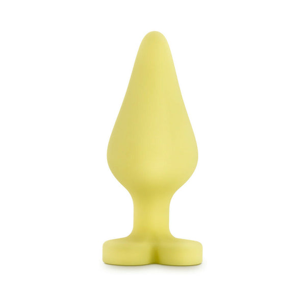 Naughty Candy Hearts ''Spank Me'' Anal Plug Yellow