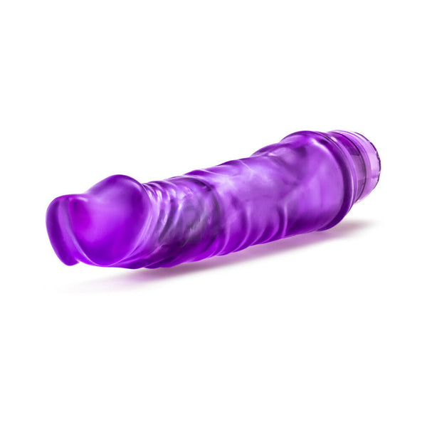 Vibe 6 Realistic 9.25 in. Vibrating Dildo Purple