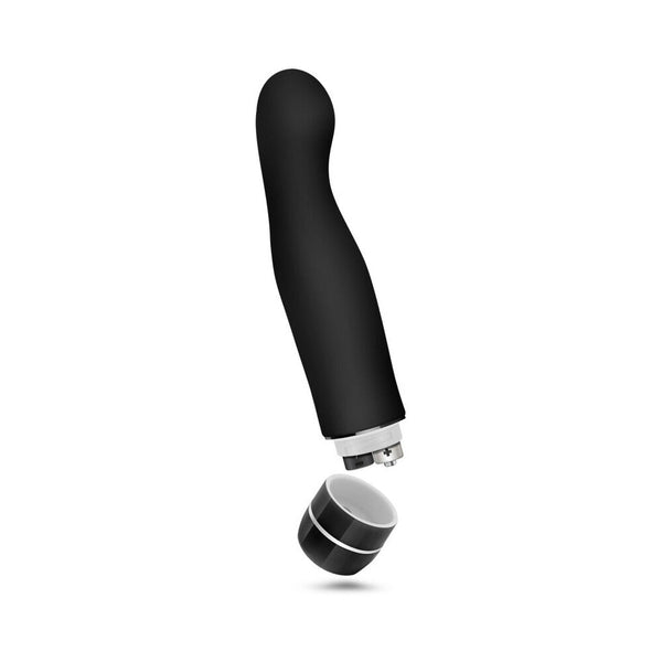Gio Silicone G-Spot Vibrator Black