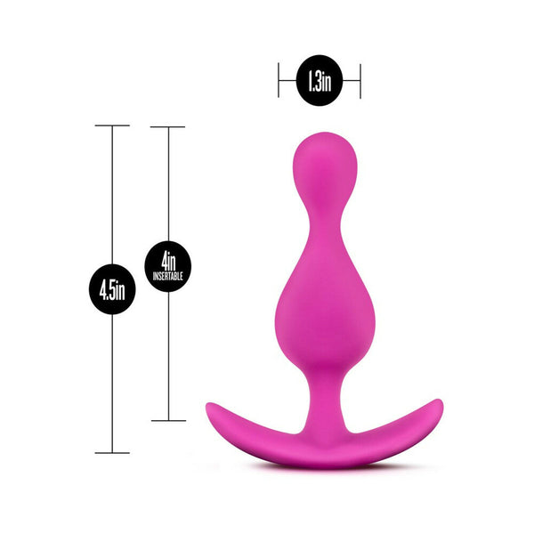 Explore Silicone Anal Plug Pink