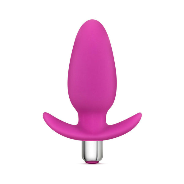 Little Thumper Vibrating Silicone Anal Plug Pink