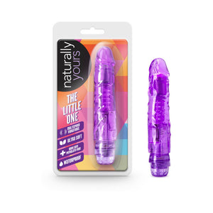 Naturally Yours The Little One Realistic 6.7 in. Vibrating Dildo Purple