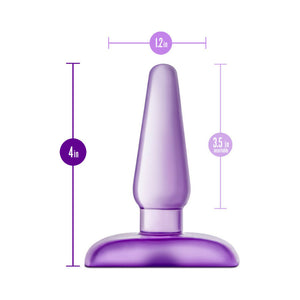 Eclipse Pleaser Anal Plug Small Purple