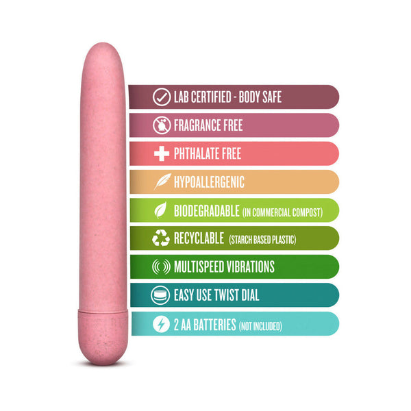 Eco Slimline Vibrator Coral