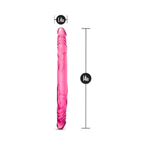 14 in. Double Dildo Pink