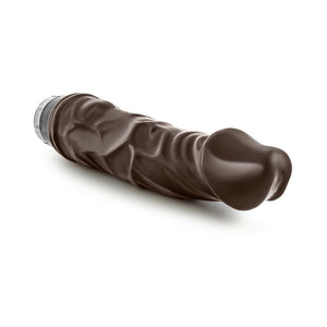 Vibe 6 Realistic 8.75 in. Vibrating Dildo Brown