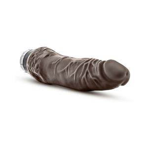 Vibe 7 Realistic 8.5 in. Vibrating Dildo Brown