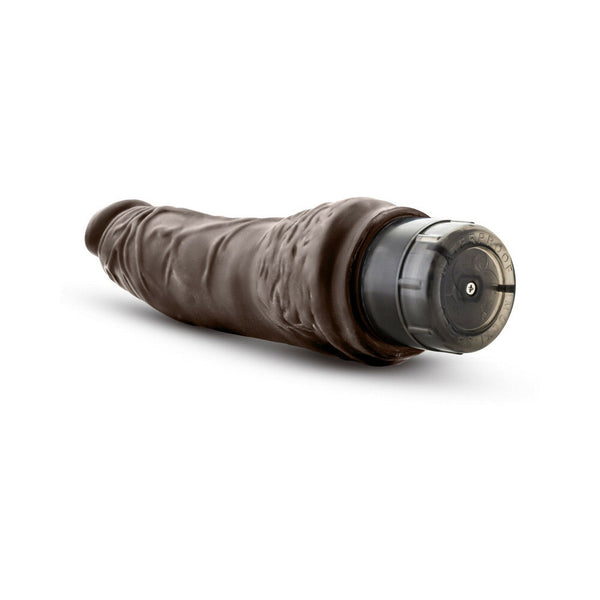 Vibe 7 Realistic 8.5 in. Vibrating Dildo Brown