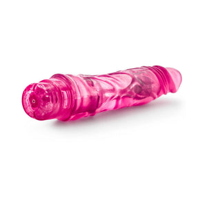 Blush Glow Dicks The Drop Realistic 8.5 in. Vibrating Dildo Pink