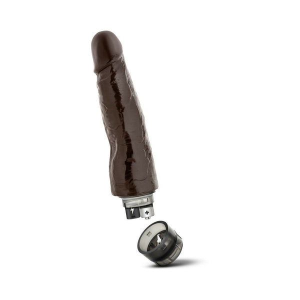Vibe 14 Realistic 8 in. Vibrating Dildo Brown