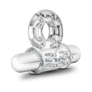 10 Function Vibrating Bull Ring Clear