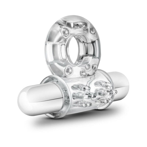 10 Function Vibrating Bull Ring Clear