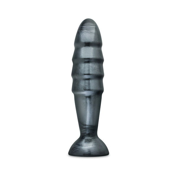 Blush Jet Destructor 10.75 in. Anal Plug Carbon Metallic Black