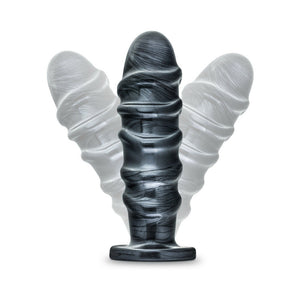 Blush Jet Annihilator 11 in. Anal Plug Carbon Metallic Black