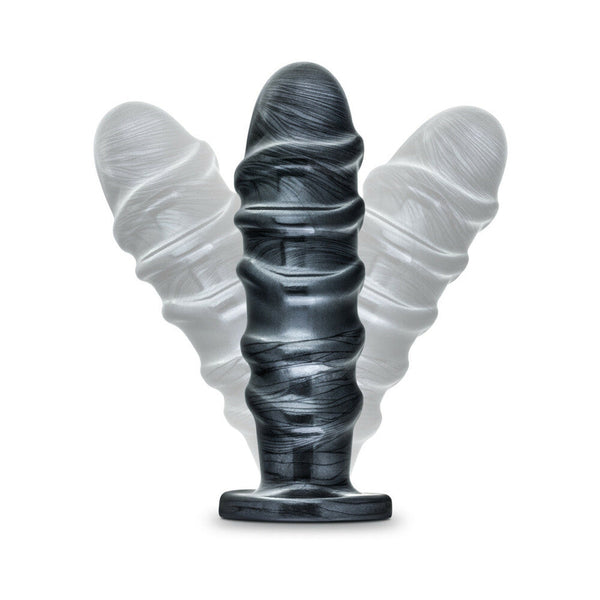 Blush Jet Annihilator 11 in. Anal Plug Carbon Metallic Black