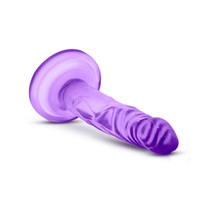 5 in. Mini Cock Realistic Dildo with Suction Cup Purple