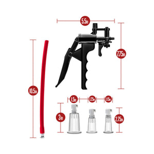 Clitoris and Nipple Pleasure and Enhancement Pump System