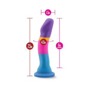 D1 Hot ''n'' Cool 7.5 in. Silicone Dildo