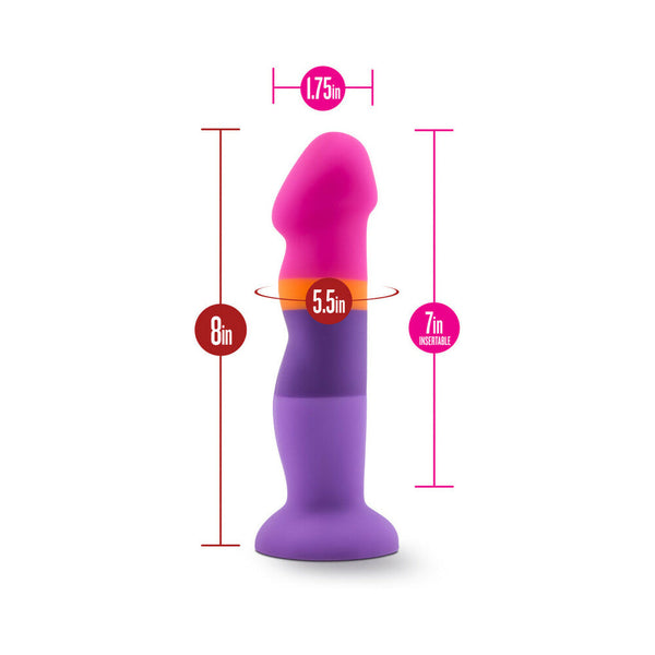 D3 Summer Fling 8 in. Silicone Dildo