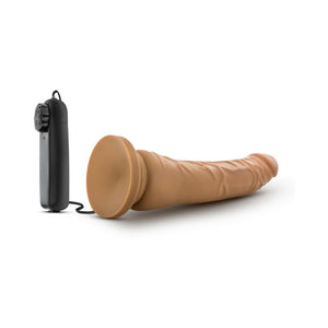 Remote-Controlled Realistic 8.5 in. Vibrating Dildo Tan