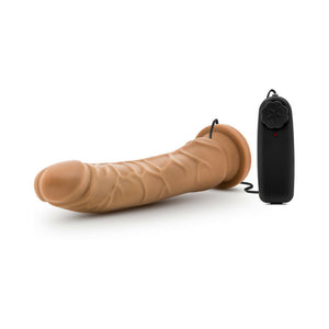 Remote-Controlled Realistic 8.5 in. Vibrating Dildo Tan