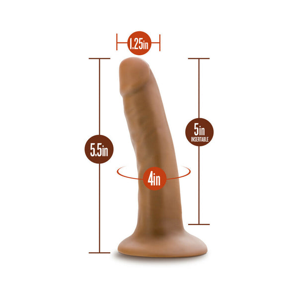 Realistic 5.5 in. Dildo with Suction Cup Tan