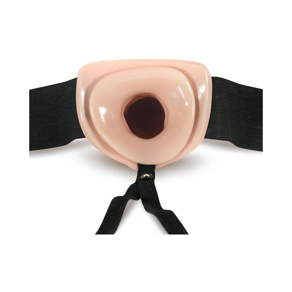 6 in. Hollow Strap On Beige