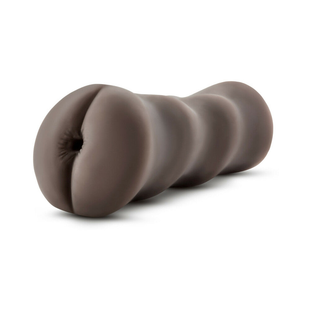 Blush Hot Chocolate Nicole''s Rear Anal Stroker Brown