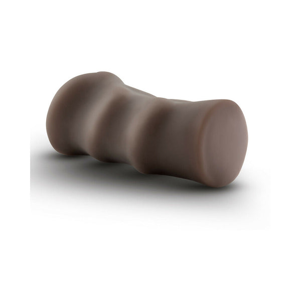 Blush Hot Chocolate Nicole''s Rear Anal Stroker Brown