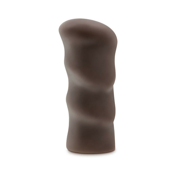 Blush Hot Chocolate Nicole''s Rear Anal Stroker Brown