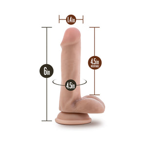 Coverboy Ranger Rob Realistic 6 in. Dildo with Balls Beige